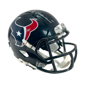 Nico Collins Signed Houston Texans Speed Mini Football Helmet (Beckett)