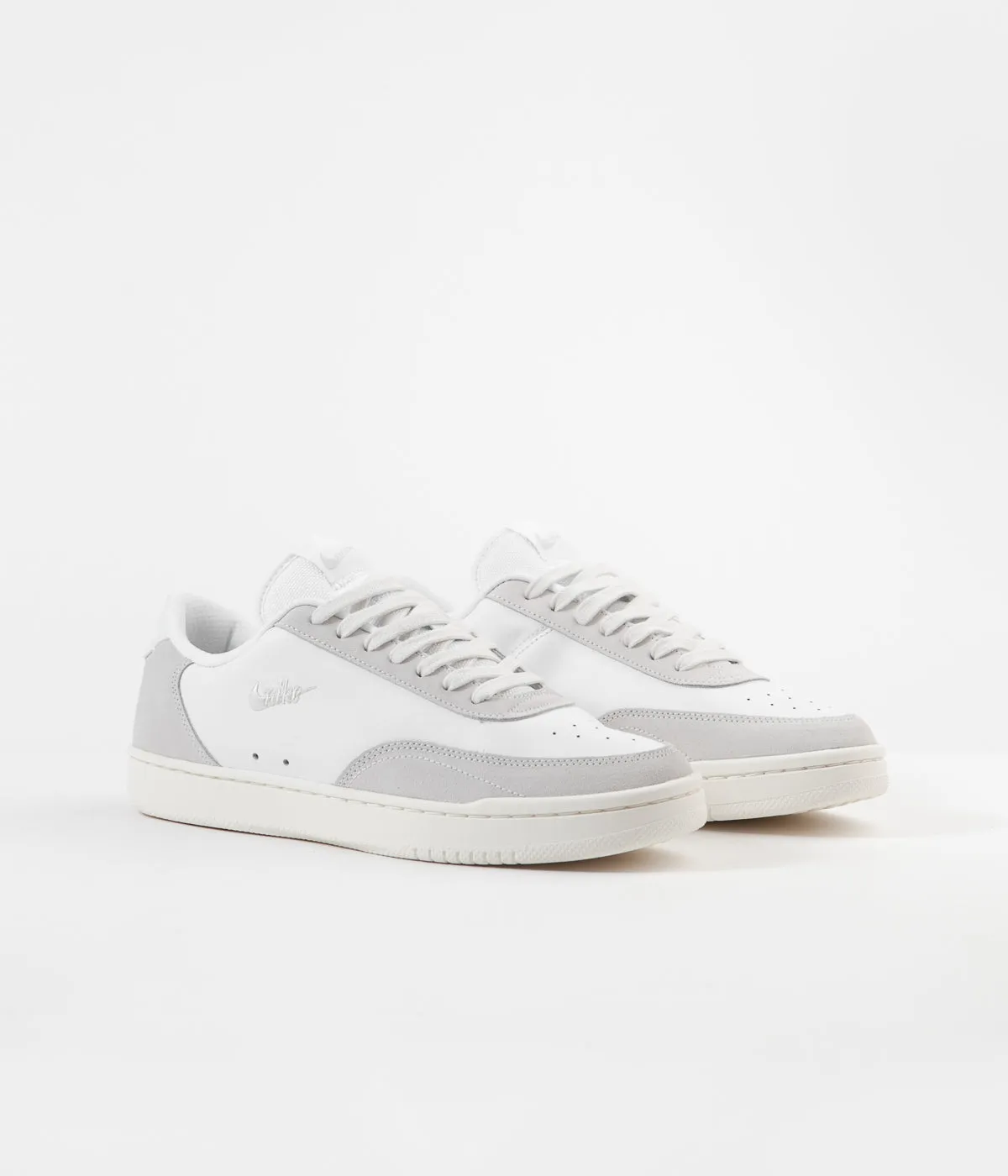 Nike Court Vintage Premium Shoes - White / Platinum Tint - Sail