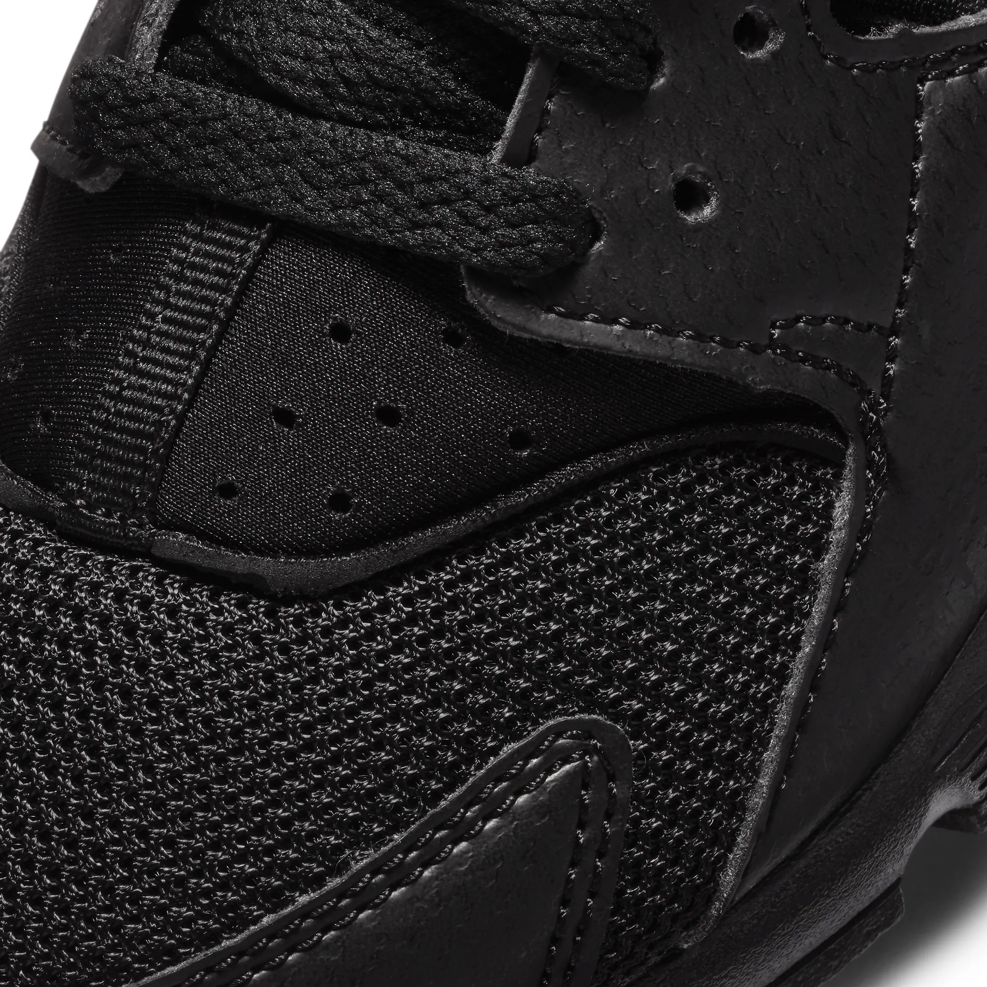 Nike Kid's Huarache Run Shoes - All Black