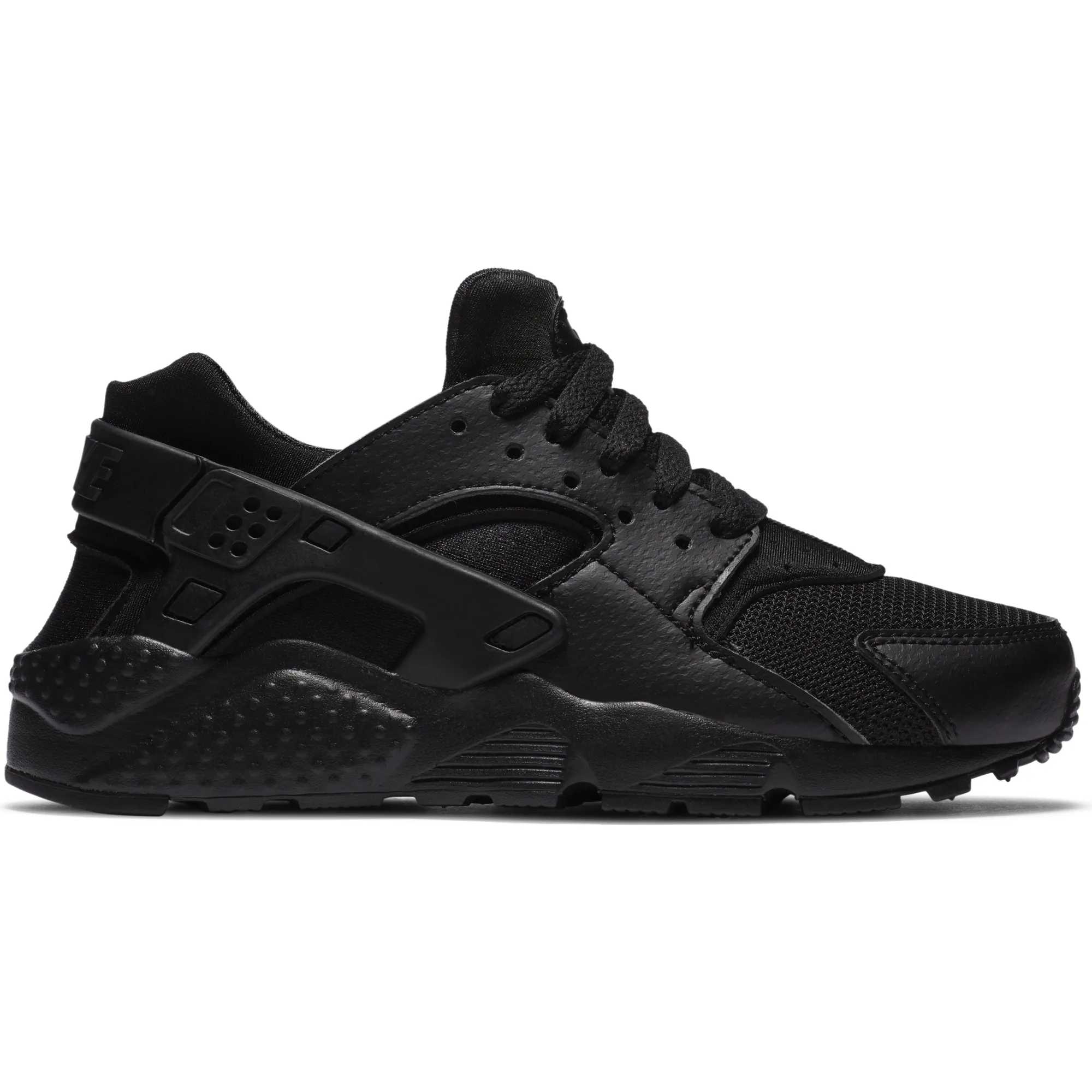 Nike Kid's Huarache Run Shoes - All Black