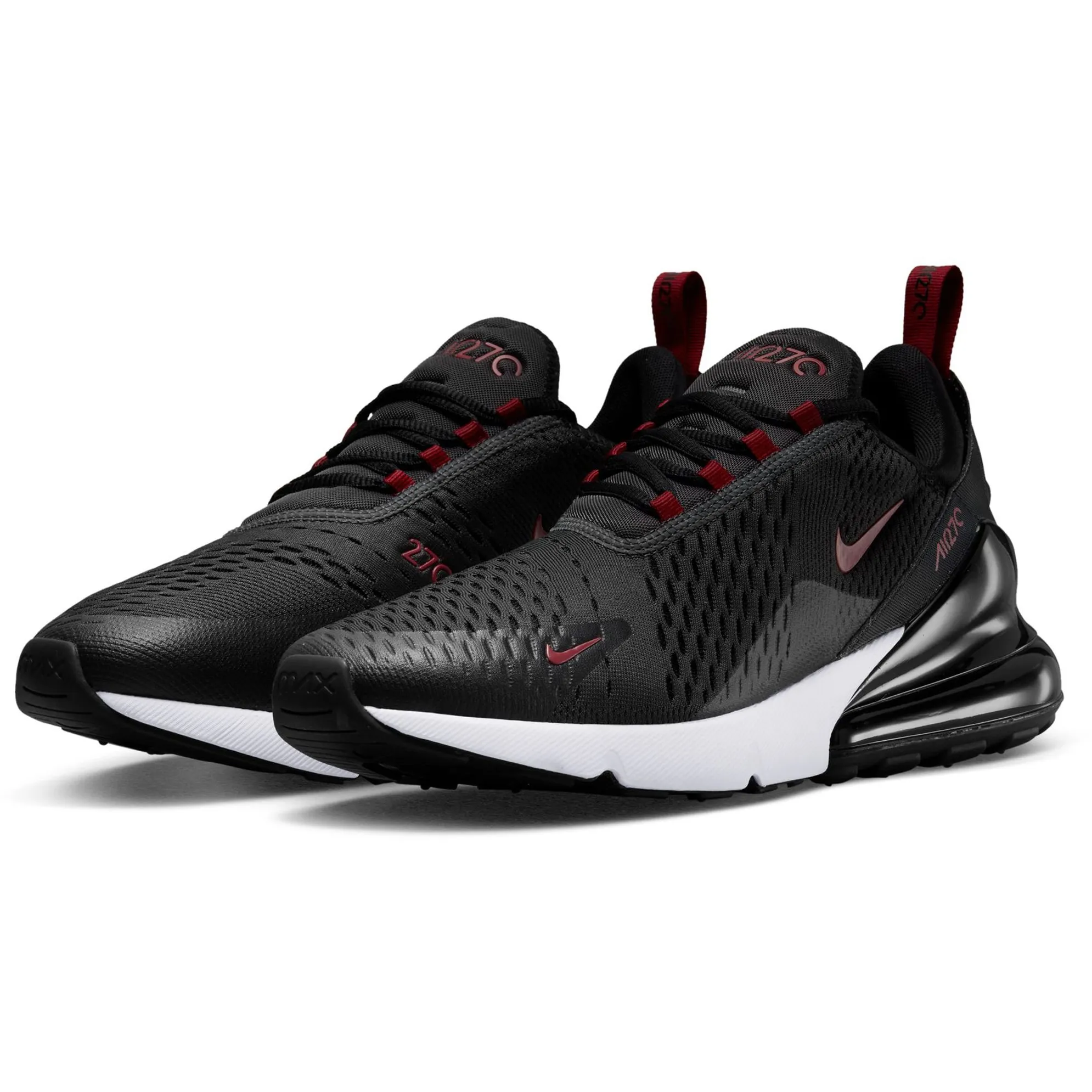 Nike Men's Air Max 270 Shoes - Anthracite / Team Red / Black / White