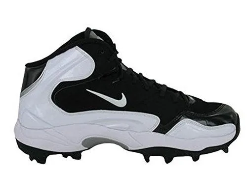 Nike Men's Zoom Merciless Pro Shark PF Football Turf Cleats 13.5 Black & White