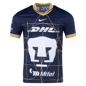 Nike Pumas UNAM Away Jersey 24/25 (Obsidian/Truly Gold)