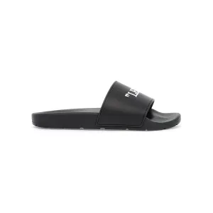 Off-White rubber slides for left and right