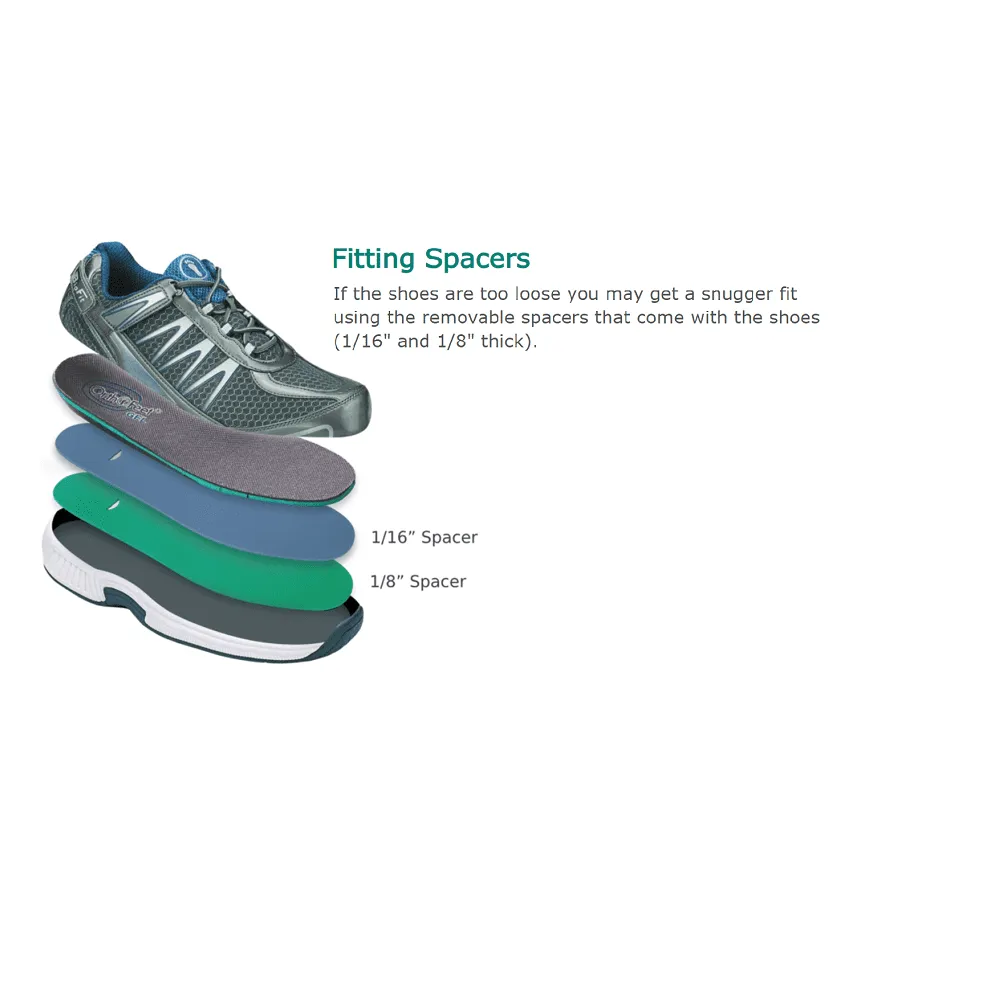 Orthofeet Men's Sprint Walking/Athletic Shoes