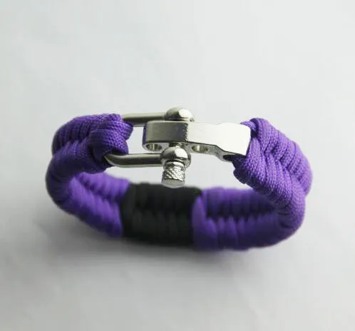 Outdoor Seven-core Umbrella Rope Braided Ribbon Bracelet