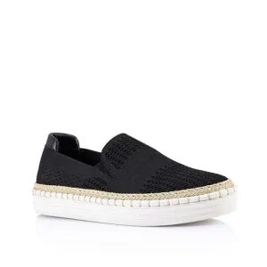 Queen Slip On Sneakers - Black (SALE)