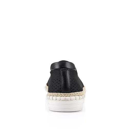 Queen Slip On Sneakers - Black (SALE)