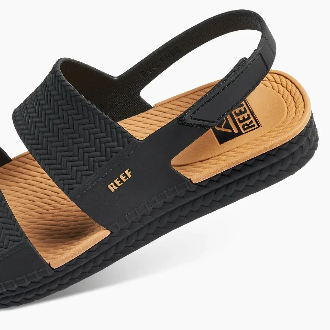 Reef "Water Vista" Women's Sandals in Black/Tan