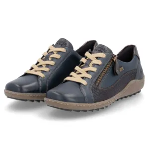 Remonte Liv 40 Pazifik/Ozean/Antique Leather Sneaker (Women's)