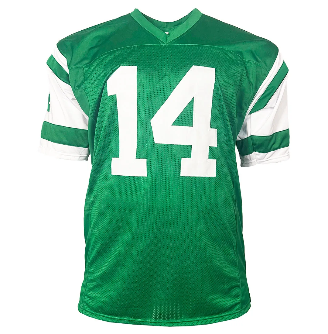 Richard Todd Signed New York Green Football Jersey (JSA)