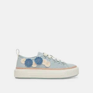 ROBBIN SNEAKERS LIGHT BLUE DENIM