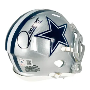 Rocket Ismail Signed Dallas Cowboys Speed Mini Football Helmet (Beckett)