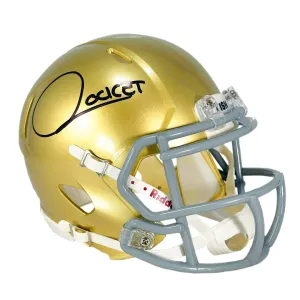 Rocket Ismail Signed Notre Dame Fighting Irish Speed Mini Football Helmet (Beckett)