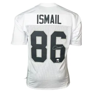 Rocket Ismail Signed Pro White Football Jersey (JSA)