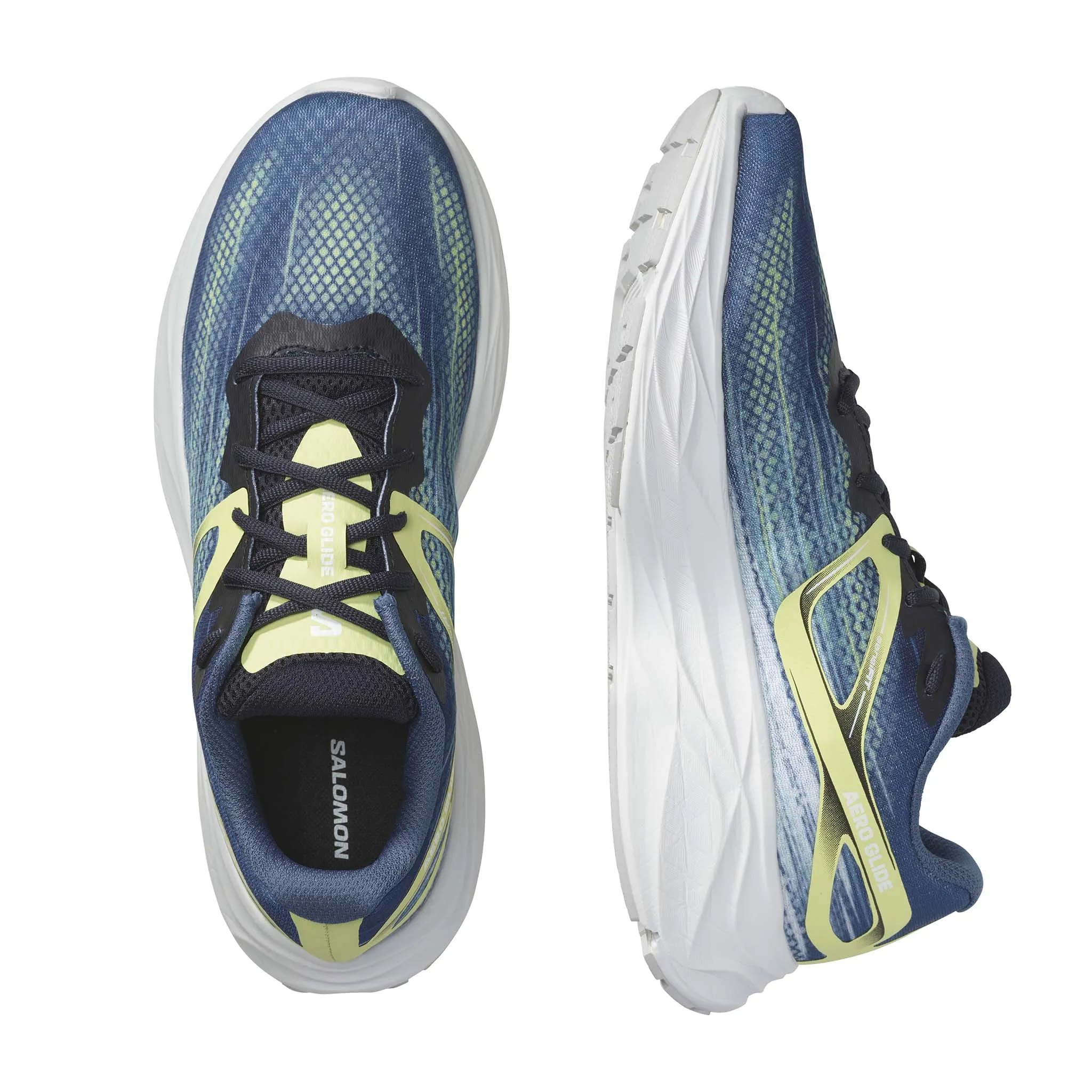 Salomon | Men's Aero Glide Running Shoes - Blue Ashes