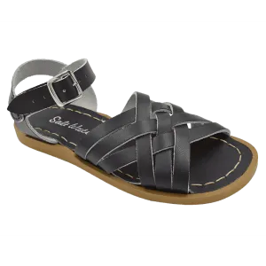 Salt Water Retro Sandal | Black (women's)