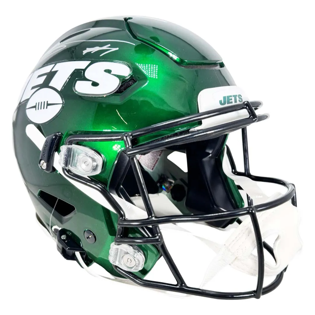 Sauce Gardner Signed New York Jets Authentic SpeedFlex Full-Size Football Helmet (Beckett)