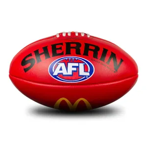 Sherrin AFL Replica Leather Match Ball