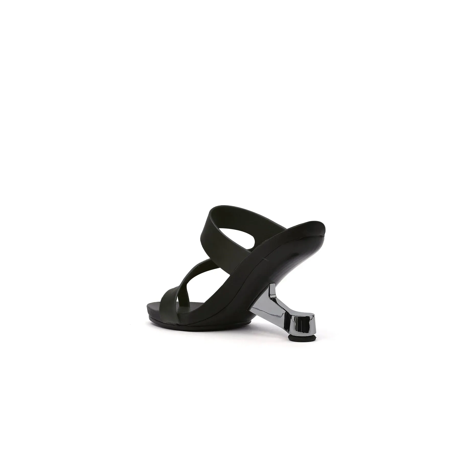 Single Toe Loop Pivot Heel Sandals