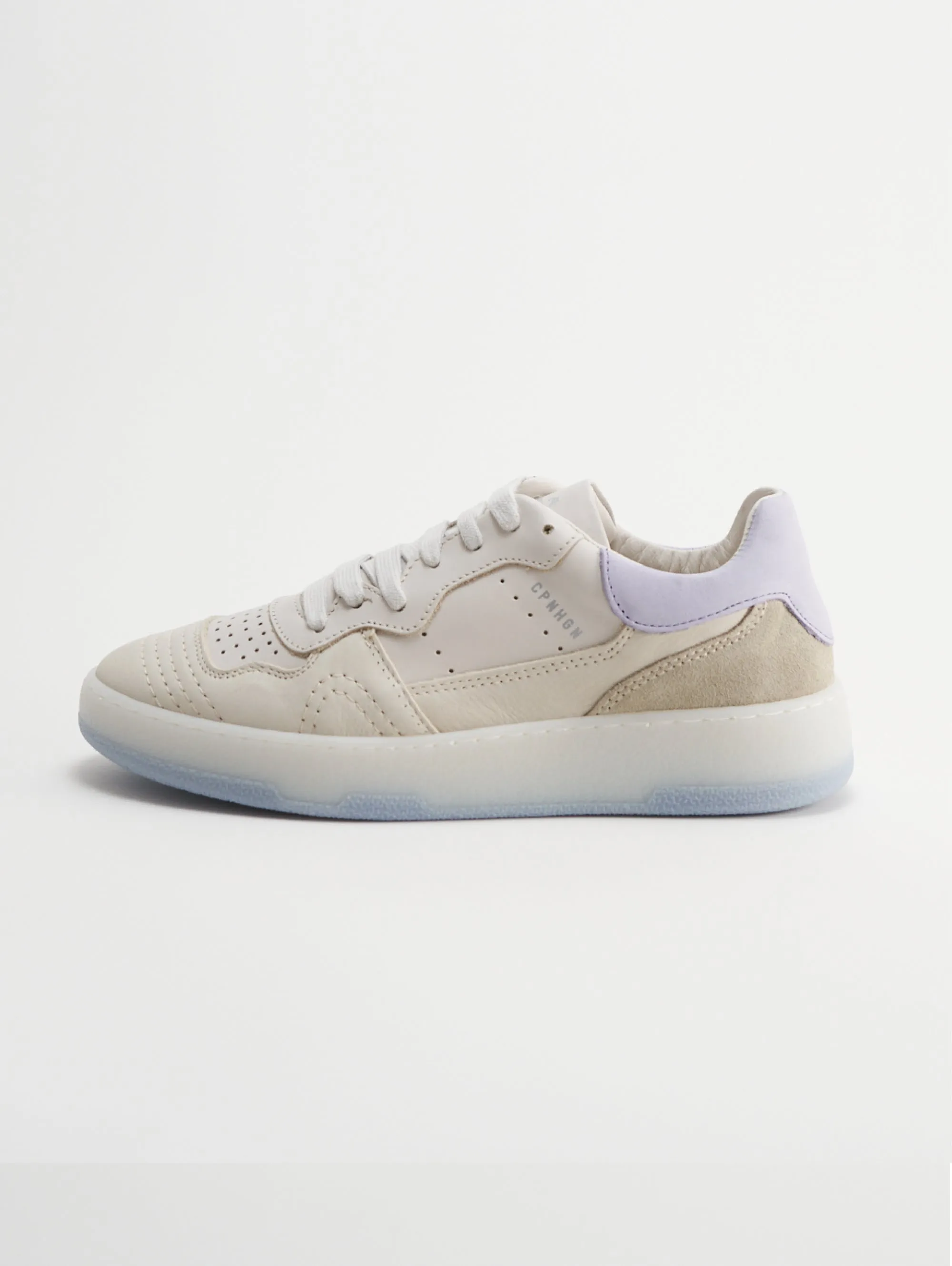 Sneakers con Suola a Contrasto Blu/beige