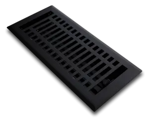 Steel Modern Vent Cover - Black