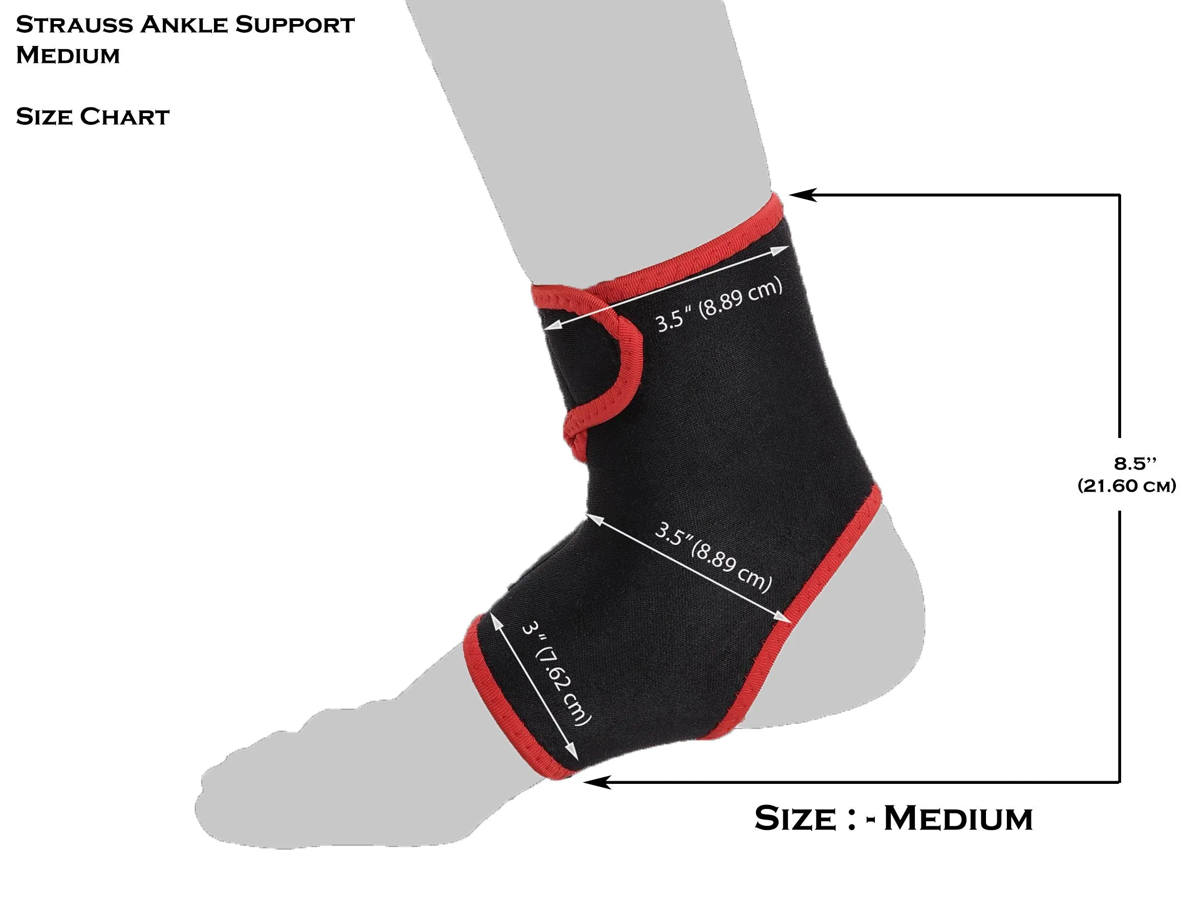 Strauss Ankle Support, Tight Fit