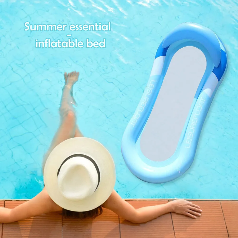 Summer Inflatable Water Lounger Air Mattress