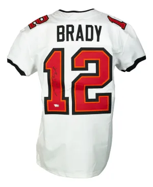 Tom Brady Signed Tampa Bay Buccaneers Nike Elite Football Jersey Fanatics 973