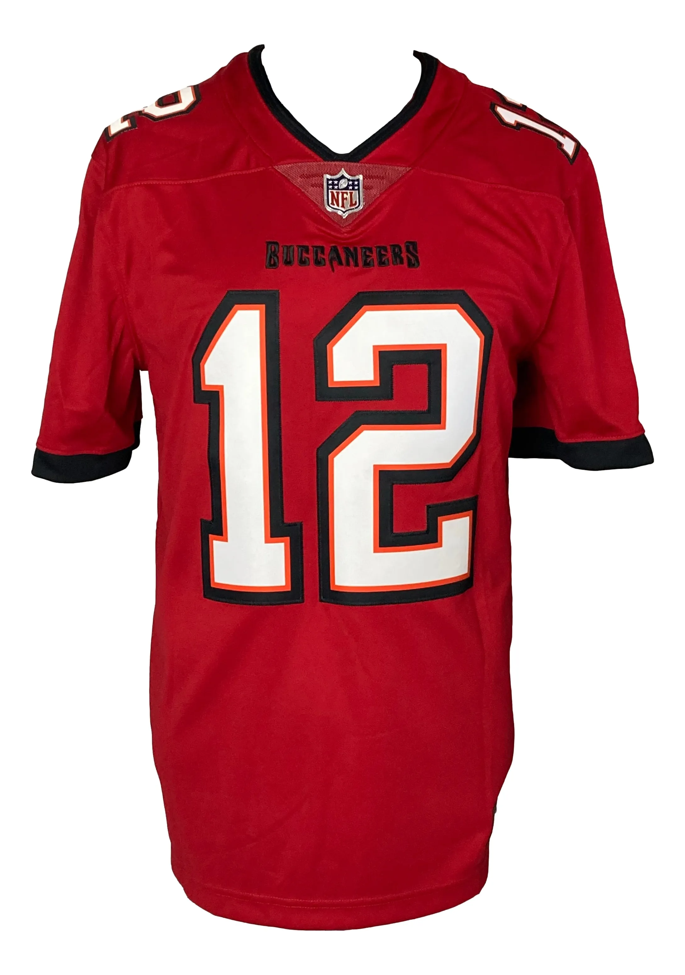 Tom Brady Signed Tampa Bay Buccaneers Red Nike Limited Football Jersey Fanatics