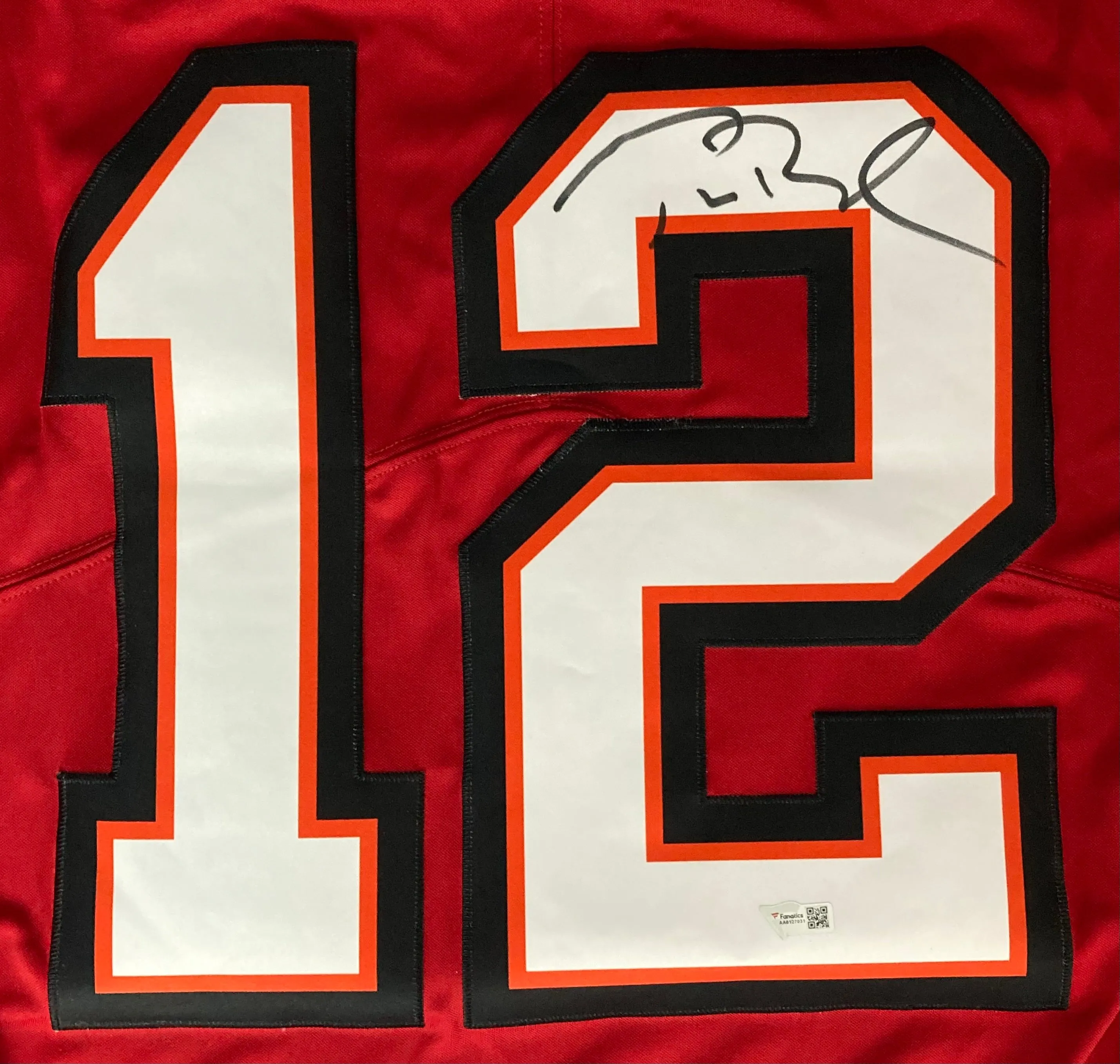 Tom Brady Signed Tampa Bay Buccaneers Red Nike Limited Football Jersey Fanatics