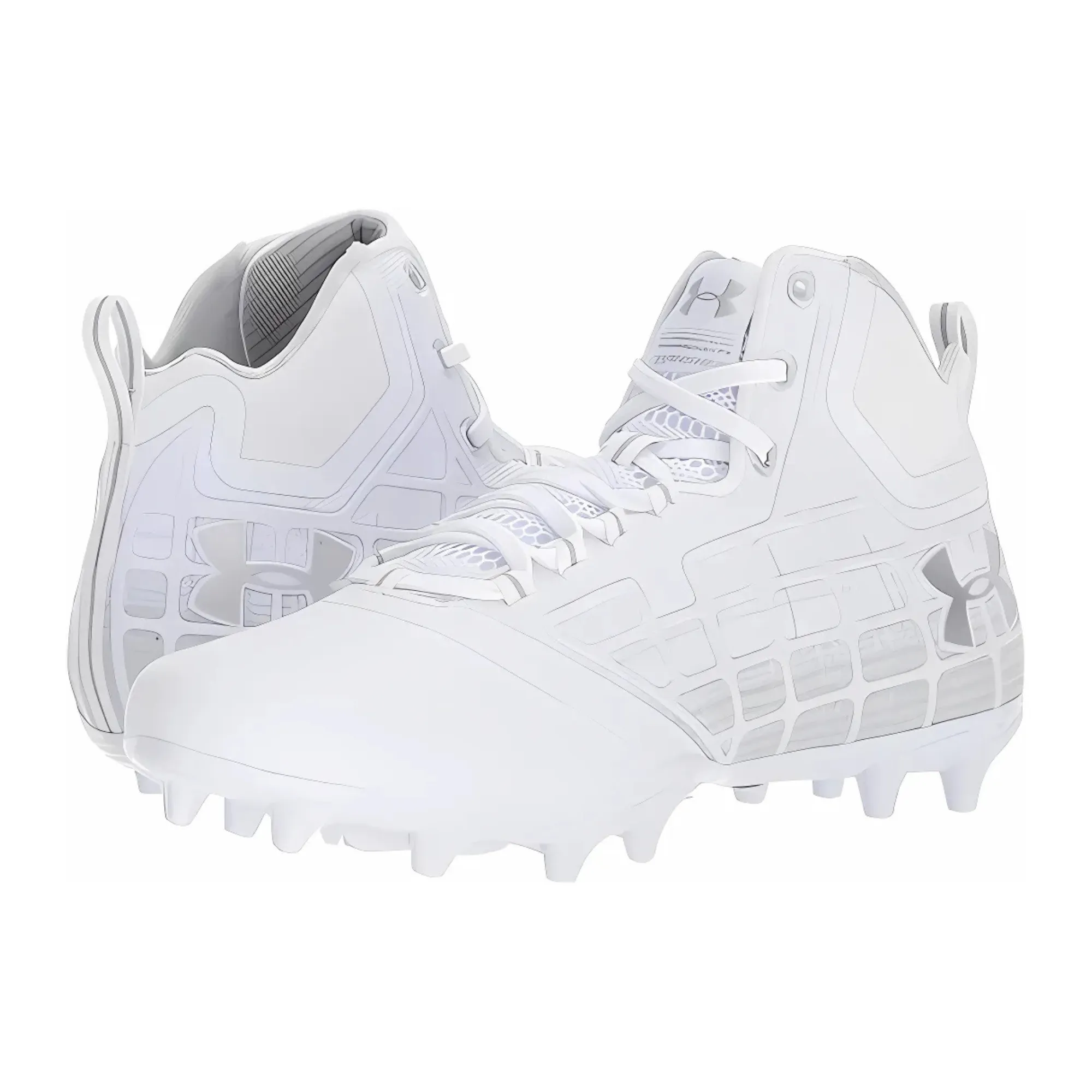 Under Armour Banshee Mid MC Men's Lacrosse Cleats