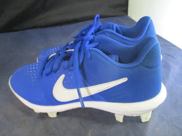 Used Nike Royal Blue Cleats Size 2