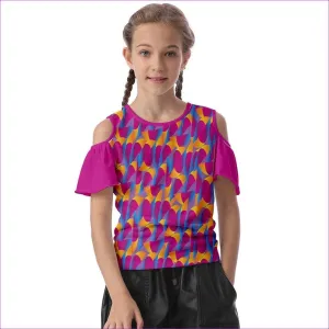 Vibrant Thang Kids Butterfly Cutout Tee