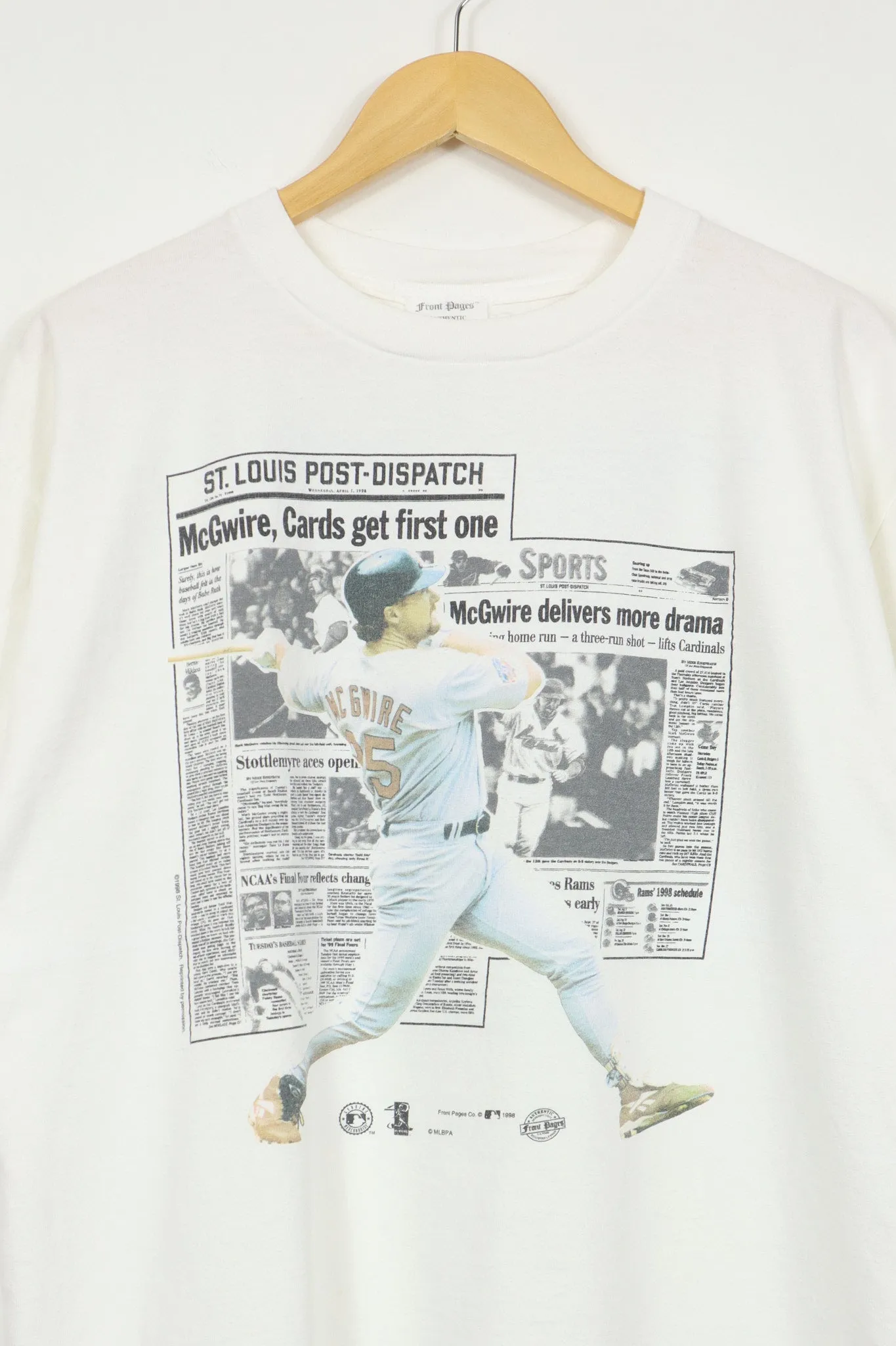 Vintage Mark McGwire Quest for 62 Tee