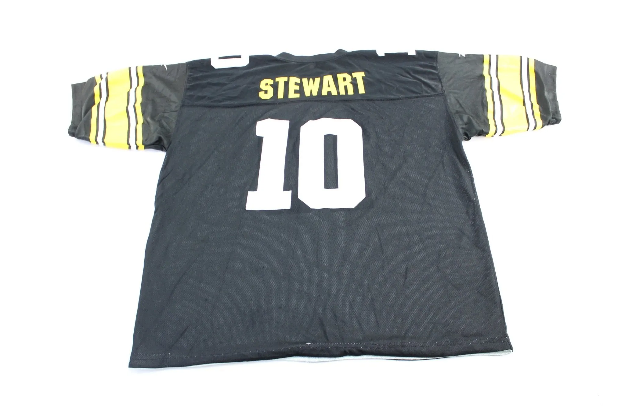 Vintage Reebok Logo Pittsburgh Steelers Kordell Stewart Reversible Jersey