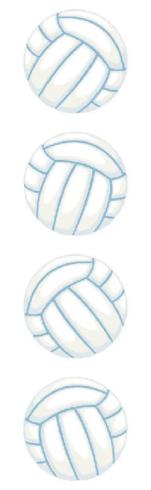 Volleyball Stickers