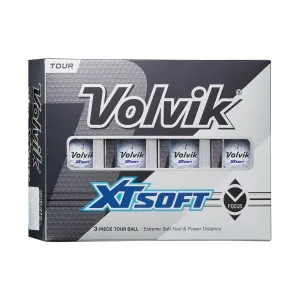 Volvik XT Soft Golf Balls White 12pk