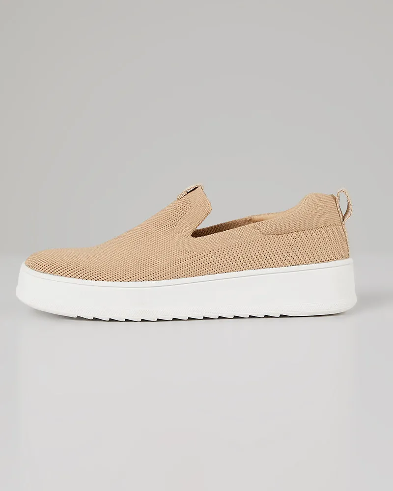 WOMEN'S FLEX KNIT SLIP-ON SNEAKERS