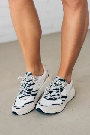 Xavi Pattern Mix Sneakers