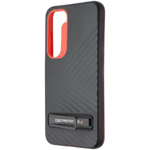 ZAGG Gear4 Battersea Kickstand Case for Samsung Galaxy S23 - Black/Red