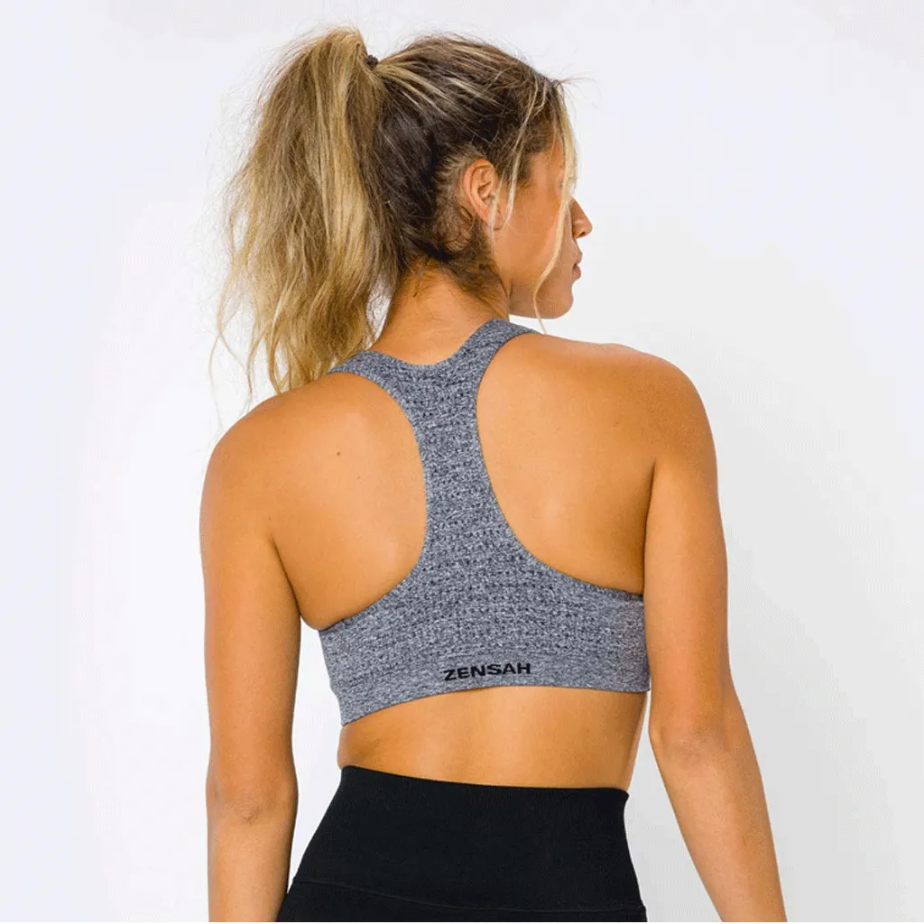 Zensah Seamless Running Sports Bra